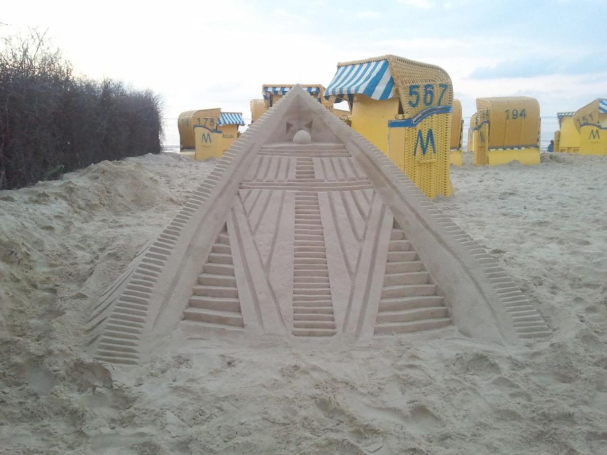 Haus Duenenglueck, Whg 11 Apartment Cuxhaven Bagian luar foto